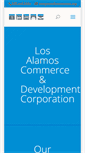 Mobile Screenshot of losalamosdevelopment.com
